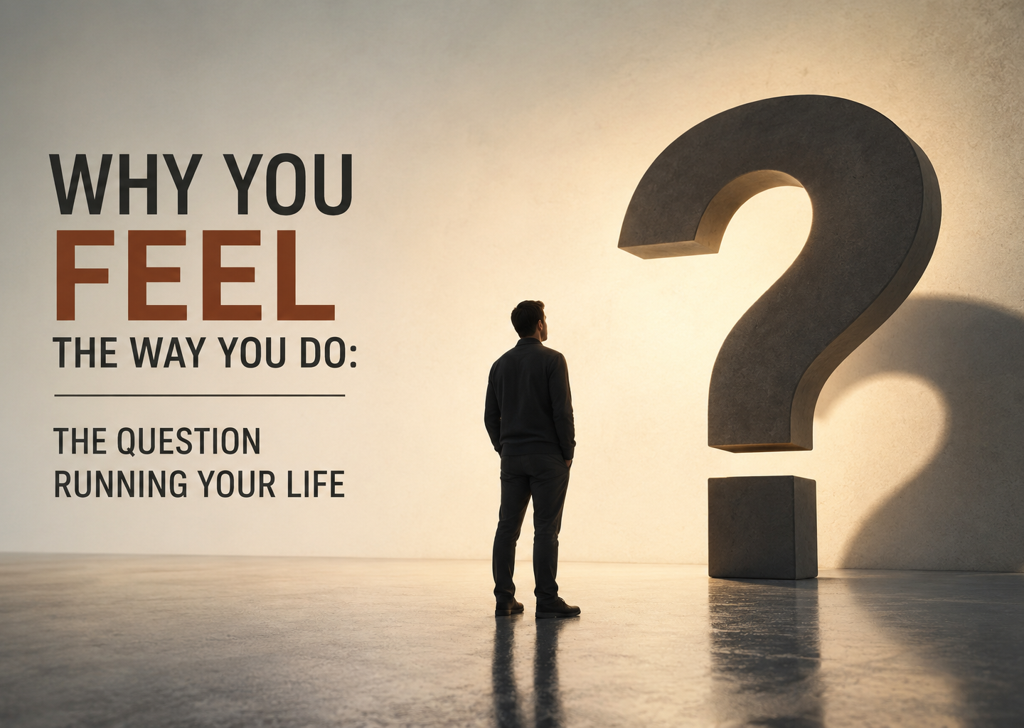 Why You Feel the Way You Do: The Question Running Your Life