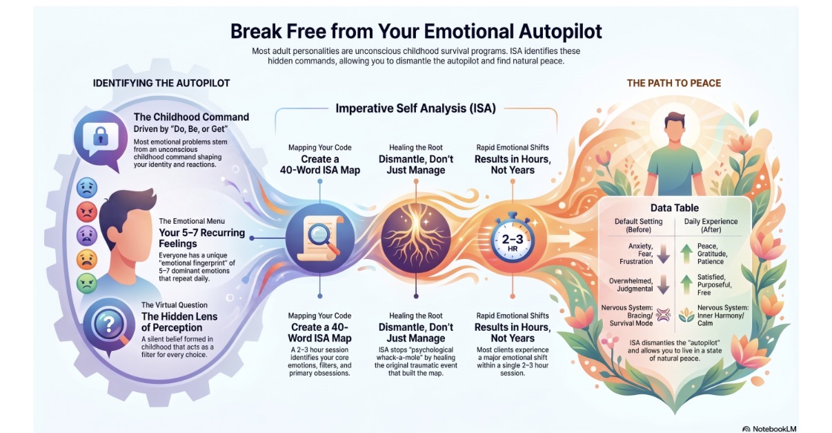 How to Break Free from Your Emotional Autopilot Using Imperative Self Analysis