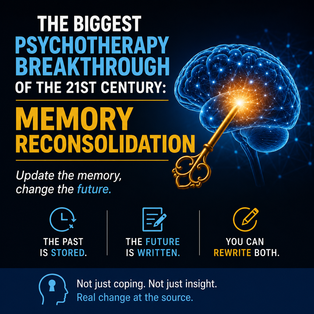 The Biggest Psychotherapy Breakthrough of the 21st Century: “Memory Reconsolidation”